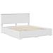 Struttura del letto Bianco 180 x 200 cm Legno multistrato - Foto miniatura 4