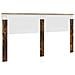 Testiera con testiera Rovere fumé 180 cm Legno multistrato - Foto miniatura 6