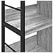 Libreria Grigio Sonoma 82 x 32 x 79 cm Legno multistrato - Foto miniatura 8