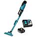 Scopa Elettrica 2 in 1 DCL286FRF Senza Sacchetto Secco Ciclonico Capacità 0,25 L Colore Nero Blu - Foto miniatura 2