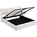 Letto Con Design Moderno, Usb, Led E Testiera Regolabile - Foto miniatura 3