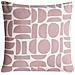 Set Di 3 Cuscini Decorativi Pentace Cotone 30 X 50 Cm 45 X 45 Cm Rosa Tinta Unita - Foto miniatura 3