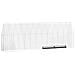 Gabbia per polli 2 pcs Argento 600 x 100 x 210 cm - Foto miniatura 3