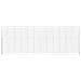 Gabbia per polli 2 pcs Argento 600 x 100 x 210 cm - Foto miniatura 7