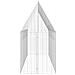 Gabbia per polli 2 pcs Argento 600 x 100 x 210 cm - Foto miniatura 8