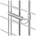 Gabbia per polli 2 pcs Argento 600 x 100 x 210 cm - Foto miniatura 9