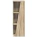 Mensola laterale Rovere Sonoma 33 x 32 x 100,5 cm - Foto miniatura 5