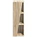 Mensola laterale Rovere Sonoma 33 x 32 x 100,5 cm - Foto miniatura 6