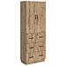 Set di armadi 2 pcs Rovere Artigianale 66 x 34,5 x 87 cm - Foto miniatura 1
