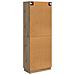 Set di armadi 2 pcs Rovere Artigianale 66 x 34,5 x 87 cm - Foto miniatura 6