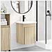Mobile bagno con rubinetto Rovere Sonoma 42 x 40 x 74,5 cm - Foto miniatura 2