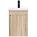 Mobile bagno con rubinetto Rovere Sonoma 42 x 40 x 74,5 cm - Foto miniatura 5