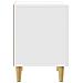 Comodino 2 pcs Bianco Lucido 43 x 34,5 x 50 cm - Foto miniatura 5