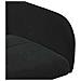 Sedie da pranzo 4 pcs Velluto (V) Nero 59 x 56,5 x 86 cm - Foto miniatura 6