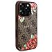 Indovina Custodia Iphone 16 Pro Max 6.9 Color Rudo Con Motivo Floreale, Magsafe - Foto miniatura 1