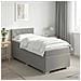 Letto con Box Spring, Materasso e LED Grigio Chiaro 90 x 200 cm - Foto miniatura 4