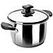 88128 - Padella Nova Ladycor con coperchio, 28 cm, in acciaio inox. - Foto miniatura 1