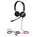 Evolve 40 UC Stereo, Stereofonico, Nero, Padiglione auricolare, Cablato, 3.5mm / USB, Sovraurale - Foto miniatura 5