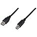 Cavo USB 2.0 A / B Maschio / Maschio da 1 m Colore Nero - Foto miniatura 1