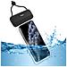 Custodia Impermeabile Smartphone Fino A 7,2 Pollici Touch Let's Go Baseus Nero - Foto miniatura 2