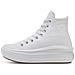 568498c Ct All Star Hi Trainer Donna Taglia 36 Colore Bianco - Foto miniatura 4