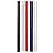 Spine Bar A4 3 Mm Nero Confezione Da 50 Pezzi Ideale Per La Rilegatura Di Documenti Unpunched In Pochi Secondi Pu Contenere Fino A 30 Fogli A4 - Foto miniatura 2