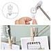 Pannelli Griglia Set Di 2 Display Photo Wall Metal Mesh Decorazione Della Parete Multifunzionale Hanging Quadro A Parete Fai Da Te Dellesposizione Di Arte S Hook Clip Canapa Cavo Bianco Lpp02w - Foto miniatura 2
