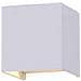 Lampada Led 6W Parete Quadrato Ip65 660Lm 120° Mod. Vt-759 Sku 7089 - Bianco Naturale 4000K - Grigio - Foto miniatura 1