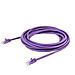 Cavo di Rete Viola da 5m Cat6 UTP Ethernet Gigabit RJ45 Antigroviglio - 5m - Foto miniatura 2