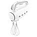 Sbattitore Elettrico HMF01WHEU con Potenza 250W Colore Bianco - Foto miniatura 8