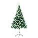 Albero Natale Artificiale con LED e Palline 210 cm 910 Rami - Foto miniatura 1