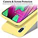 Custodia Compatibile Con Samsung Galaxy A40 In Liquid Giallo - Coperchio Protettivo In Silicone Tpu Flessibile - Foto miniatura 4