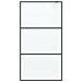 Parete Doccia Walk In 100x195 Cm Vetro Smerigliato Esg - Foto miniatura 3