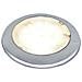 Plafonierain Acciaio Inox A 28 Led. Montaggio A Filo Con Viti Situate Sotto Il Diffusore. Alim. 12v. Consumo 2,26w,illuminazione Equivalente A 15w Standard. Ip66. Luce Bianca Calda (4000-4500k), 110 Lumen. Dim. Mm. 132x10h. - Foto miniatura 3