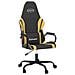 Sedia Da Gaming Massaggiante Nero E Oro In Similpelle - Foto miniatura 2
