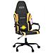 Sedia Da Gaming Massaggiante Nero E Oro In Similpelle - Foto miniatura 9