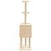 Albero Per Gatti Con Tiragraffi In Sisal Crema 145 Cm - Foto miniatura 4