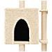 Albero Per Gatti Con Tiragraffi In Sisal Crema 145 Cm - Foto miniatura 6