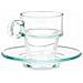 Tazza Con Piatto Trasparente Vetro 90 Ml (6 Unità) - Foto miniatura 2