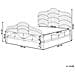 Letto Matrimoniale Rattan Color Legno Chiaro 140 X 200 Cm Domeyrot - Foto miniatura 6