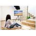 00220870 Supporto TV a parete 190,5 cm (75") Nero - Foto miniatura 5