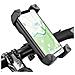 Supporto Bici Per Smartphone Rotante Universale Da 3,5"" Fino A 7"", Nero - Foto miniatura 1