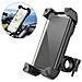 Supporto Bici Per Smartphone Rotante Universale Da 3,5"" Fino A 7"", Nero - Foto miniatura 2
