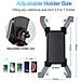 Supporto Bici Per Smartphone Rotante Universale Da 3,5"" Fino A 7"", Nero - Foto miniatura 4