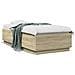 Giroletto Luci Led Rovere Sonoma 90x190 Cm In Legno Multistrato - Foto miniatura 1