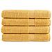 Asciugamani Premium SOLUND 4 pz Oro 100x200 cm 600gsm - Foto miniatura 1