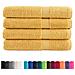 Asciugamani Premium SOLUND 4 pz Oro 100x200 cm 600gsm - Foto miniatura 2