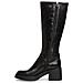 Black Casual Closed Boots Stivaletti Pelle Scarpe Donna Nero Eu 39, 1-25616-41 001 - Foto miniatura 3