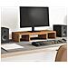 Supporto Monitor Regolabile Rovere 60x24x10,5 Cm In Truciolato - Foto miniatura 1
