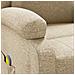 Poltrona Massaggiante Crema in Tessuto - Foto miniatura 8